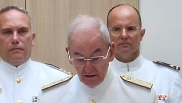El Jefe de Estado Mayor de la Defensa (JEMAD), almirante general Teodoro E. López Calderón
