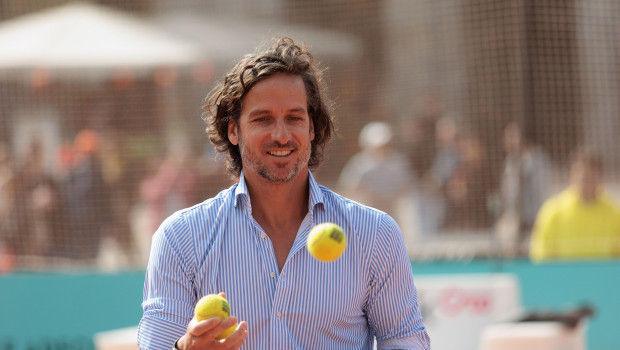 Tennisplayer Feliciano Lopez during the presentation of Mutua Madrid Open 2024  on April 8, 2024, in Madrid, Spain.