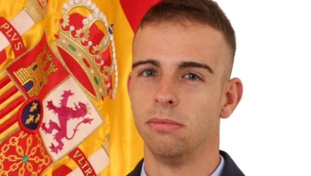 El soldado Mobntesinos del Ejército del Aire