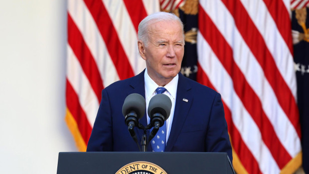 El presidente de Estados Unidos, Joe Biden, habla durante una rueda de prensa