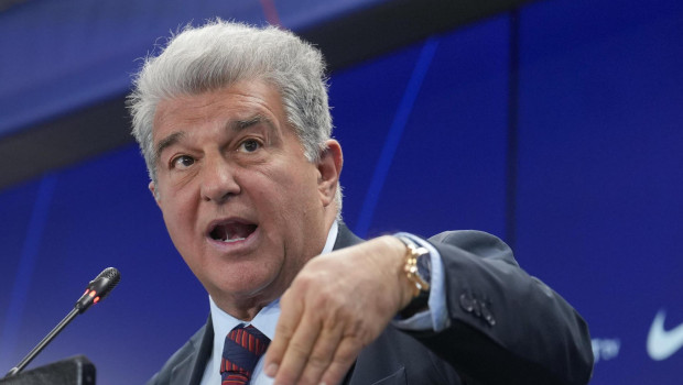 Joan Laporta, presidente del FC Barcelona