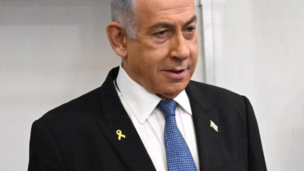 El primer ministro de Israel, Benjamin Nentanyahu, en Tel Aviv
