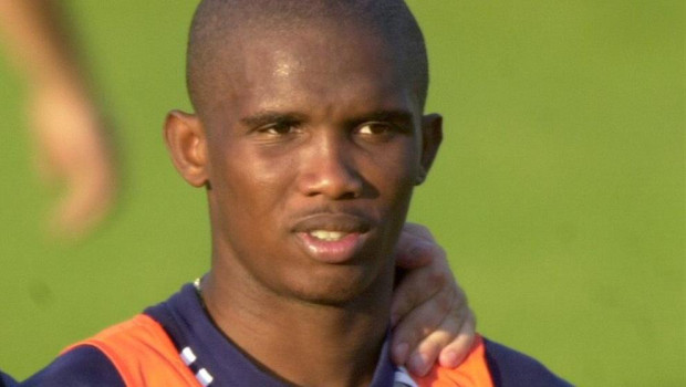 Imagen de archivo de Samuel Eto'o en el Real Madrid