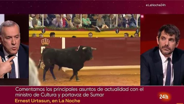Xabier Fortes, ante Ernest Urtasun