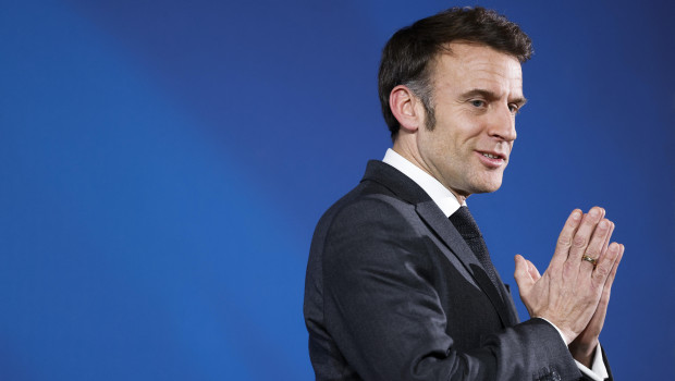 El presidente francés, Emmanuel Macron