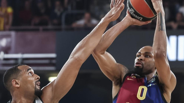 Kevin Punter durante el partido de Euroliga contra el Partizan