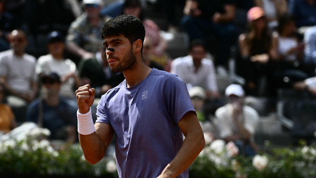 Carlos Alcaraz se clasificó para semifinales del Masters 1000 de Roma