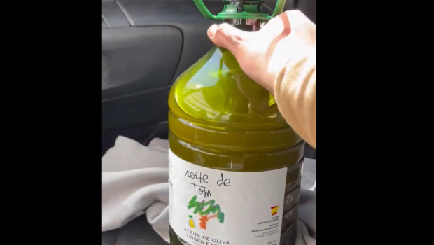 Aceite del agricultor cordobés Tomy Rohde