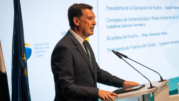 Alberto Santana, presidente del Puerto de Huelva
