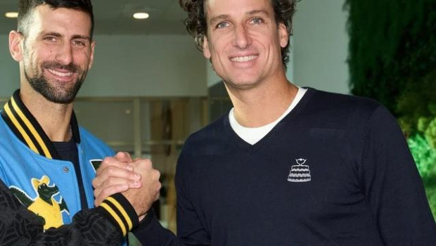 Novak Djokovic saluda a Feliciano López, en una imagen de archivo