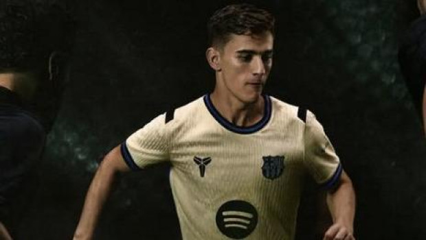 Imagen de la segunda equipación del Barcelona para la 25-26