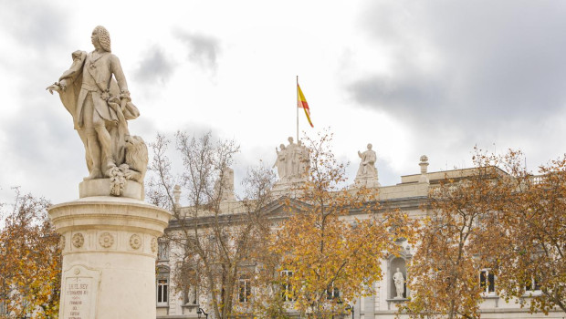 Fachada del Tribunal Supremo en Madrid.