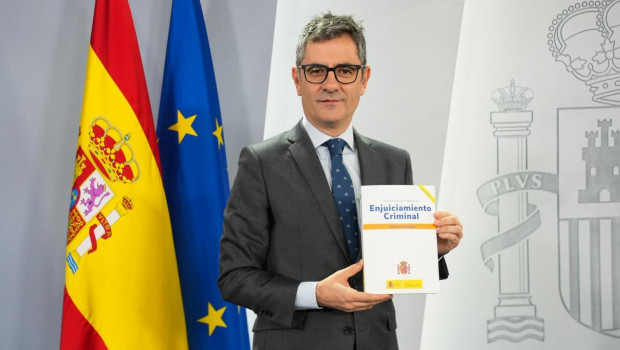 El ministro Félix Bolaños, con la reforma de la Lecrim en la manos