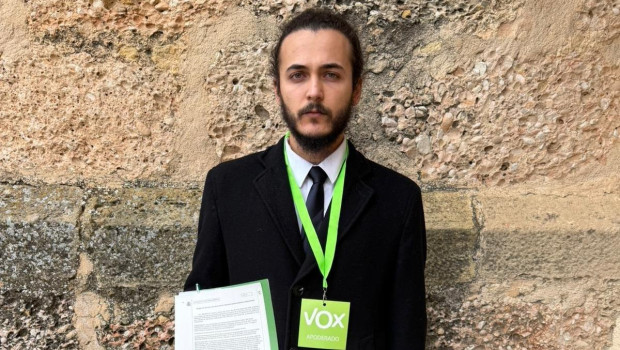 El apoderado de Vox en Torre de Arcas (Teruel)