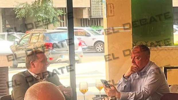 Juan Manuel Serrano en el momento que se enteró de su imputación