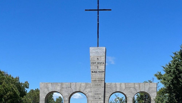 Monumento a los Rumanos Caídos, en Majadahonda (Madrid)
