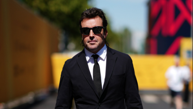 Fernando Alonso sorprendió en su llegada al Madring