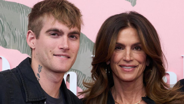 Cindy Crawford junto a su hijo Presley Gerber