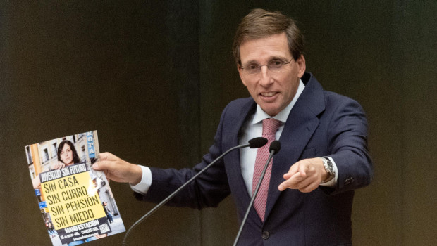 El alcalde de Madrid, José Luis Martínez-Almeida