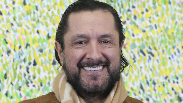 Rafael Amargo attending inauguration of Heaven exhibition in Madrid on Tuesday, 16 December 2025.