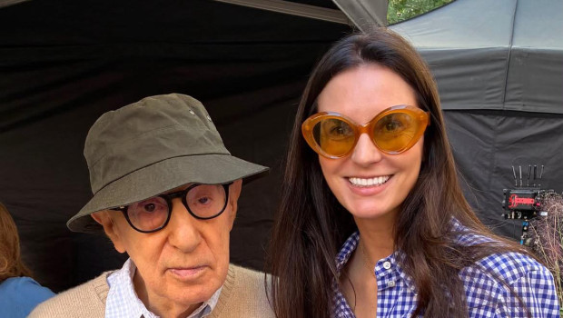 Woody Allen y Ana Cerrato, CEO de Cayumas