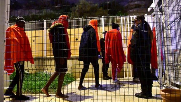 Traslado de inmigrantes a la provincia de Almería