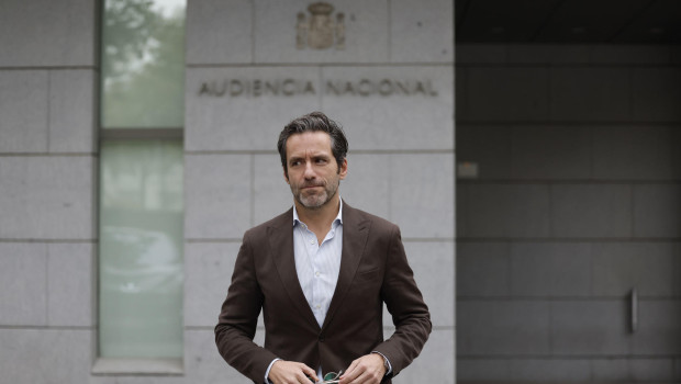 El portavoz del PP, Borja Sémper, a las puertas de la Audiencia Nacional