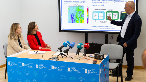 Presentación del nuevo sistema de Meteogalicia