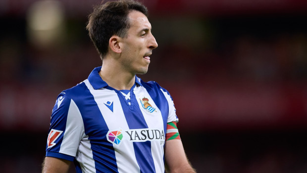 Mikel Oyarzabal expresó su descontento tras perder el derbi vasco