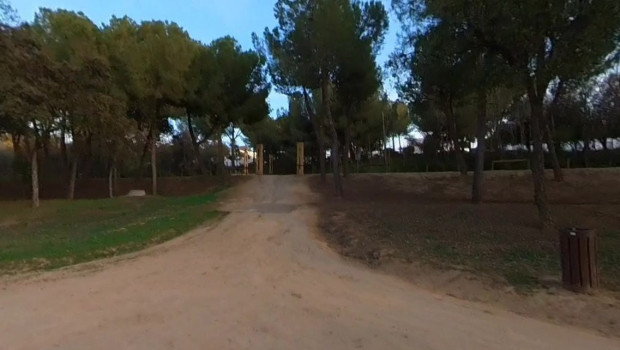 Parque de la Retama en Alcalá de Guadaíra, lugar donde sucedieron los hechos