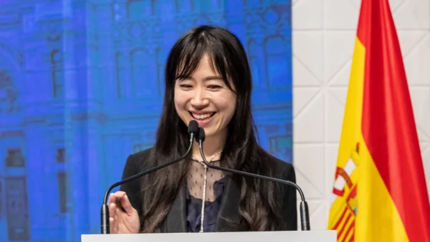 Kaori Matsumoto, la mujer japonesa de David Sánchez, hermano del presidente del Gobierno