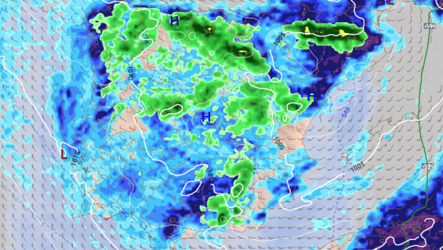 Previsión de hoy según tiempo.com