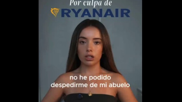 Una joven denuncia que los vetos de Ryanair a su equipaje le impidieron despedirse de su abuelo enfermo