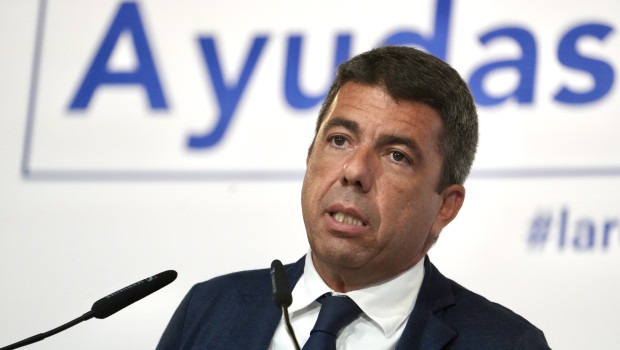 Imagen del presidente de la Generalitat Valenciana, Carlos Mazón
