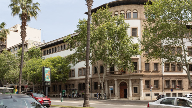 Fachada del juzgado de la Vía Alemania de Palma