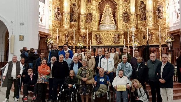 Imagen de los internos en El Rocío (Huelva)