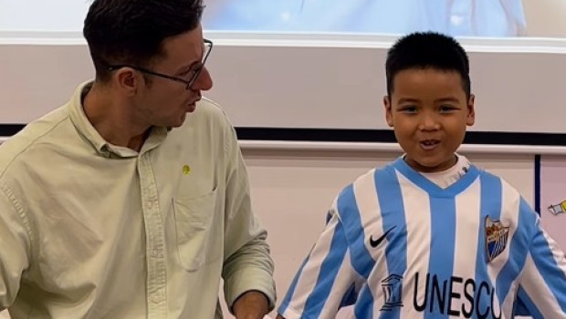 Captura de uno de los vídeos de David Jiménez con uno de sus alumnos