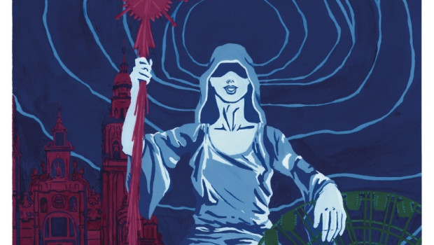 Cartel de las fiestas del Apóstol en Santiago de Compostela

REMITIDA / HANDOUT por IRIA ALDEGUNDE
Fotografía remitida a medios de comunicación exclusivamente para ilustrar la noticia a la que hace referencia la imagen, y citando la procedencia de la imagen en la firma
14/7/2026