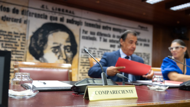 Silla vacía de Marlaska en la Comisión de Interior en el Senado