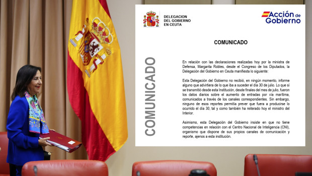 Margarita Robles, este martes en el Congreso de los Diputados