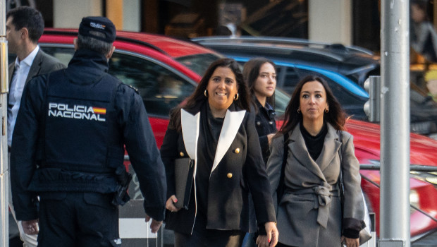 La magistrada Beatriz Biedma en la Audiencia Nacional