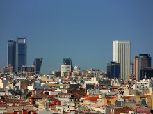 Imagen del 'skyline' de Madrid