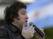 El economista Javier Milei