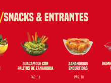 Muestra de algunos entrantes sugeridos por la guía de Alberto Garzón