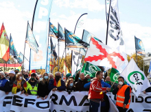 Manifestación contra la reforma de la ley mordaza: «Tenemos que garantizar la seguridad de todos»