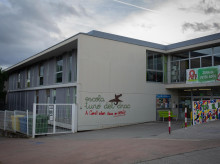 Escuela de la localidad catalana de Canet de Mar, las familias que quieren castellano sufrieron una campaña de acoso