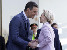 Sánchez y Von der Leyen en Barcelona