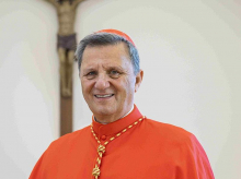 El secretario general del Sínodo, el cardenal Grech