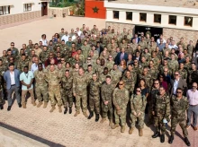 Militares estadounidenses y marroquíes prepararon conjuntamente los ejercicios militares African Lion 22