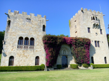 Fachada principa del Pazo de Meirás